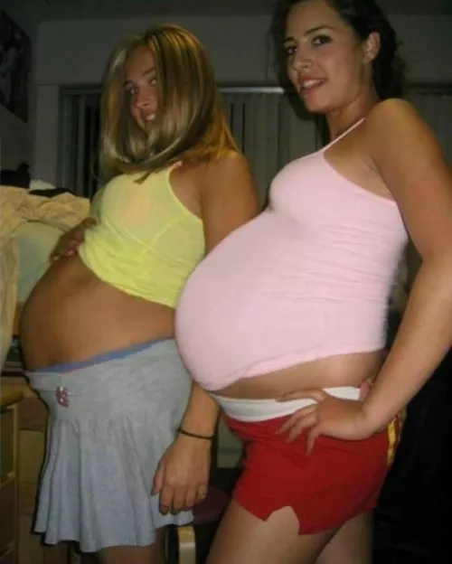 Two sexy pregnants Two sexy pregnants