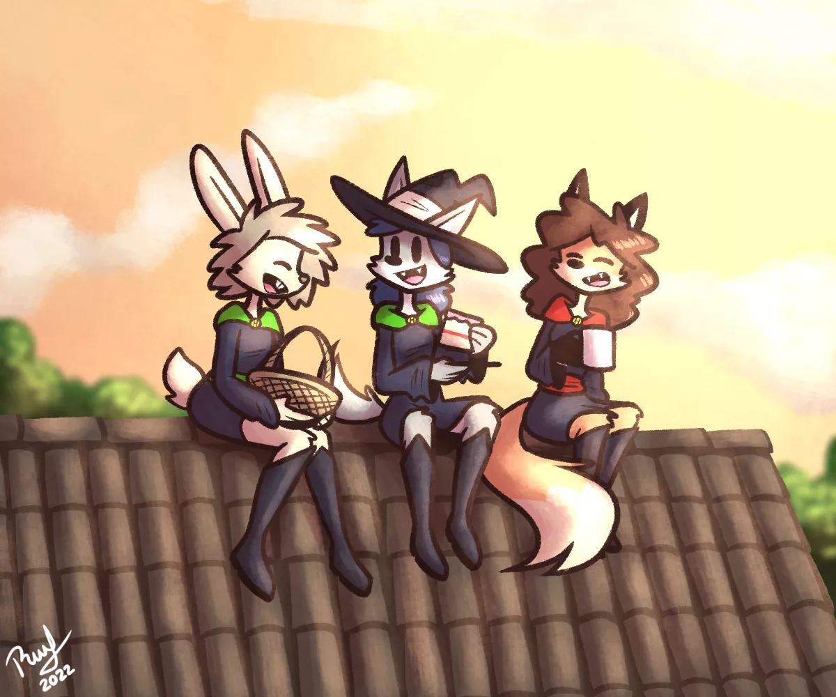 Two witches and one wizard (by me)