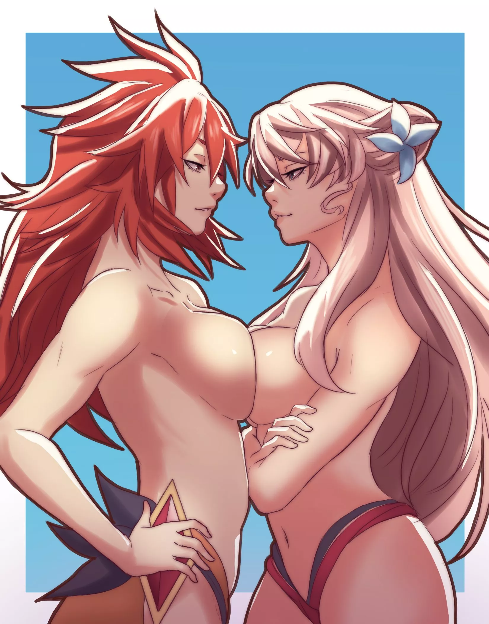 Two Women Enter One Woman Leaves Senki Zesshou Symphogear Nudes