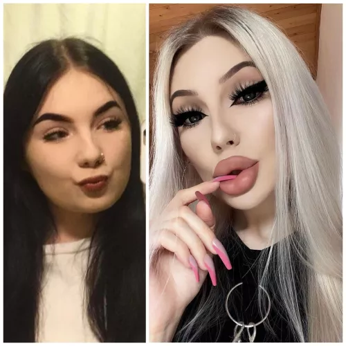 two years difference, i’m proud of myself🤪🔥