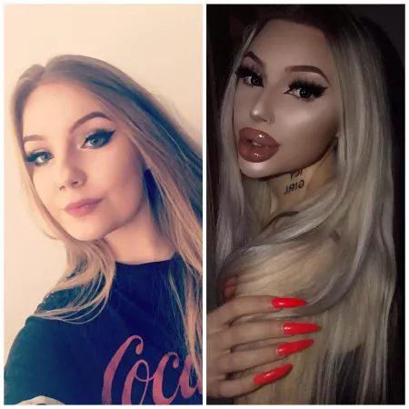 two years difference 😈🥰❤️🔥