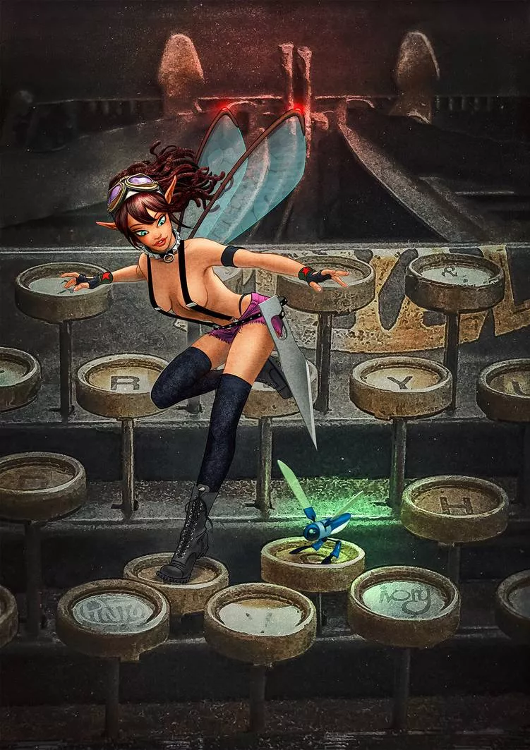 Typewriter Ivory, by Pintureiro Typewriter Ivory, by Pintureiro