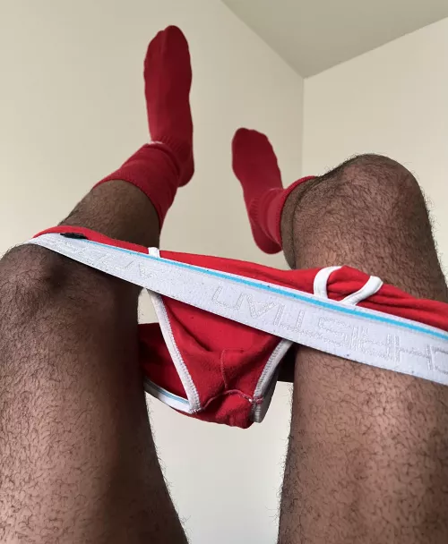 Ugh, I hate it when my underwear falls off😩🥵