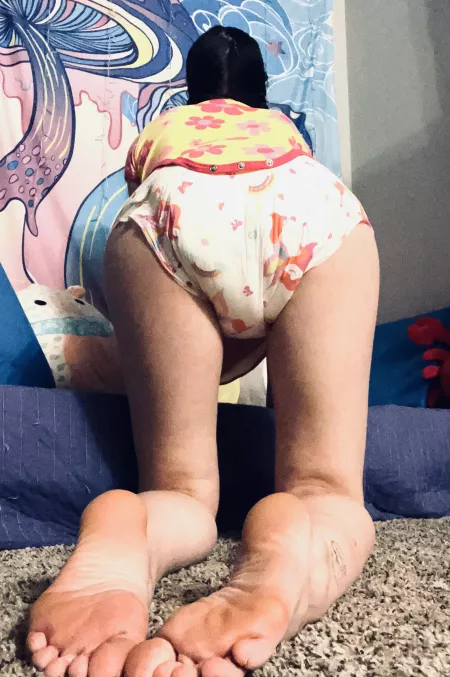 Uh oh! l almost sprung a leak!! 💦 this was one saggy baby booty