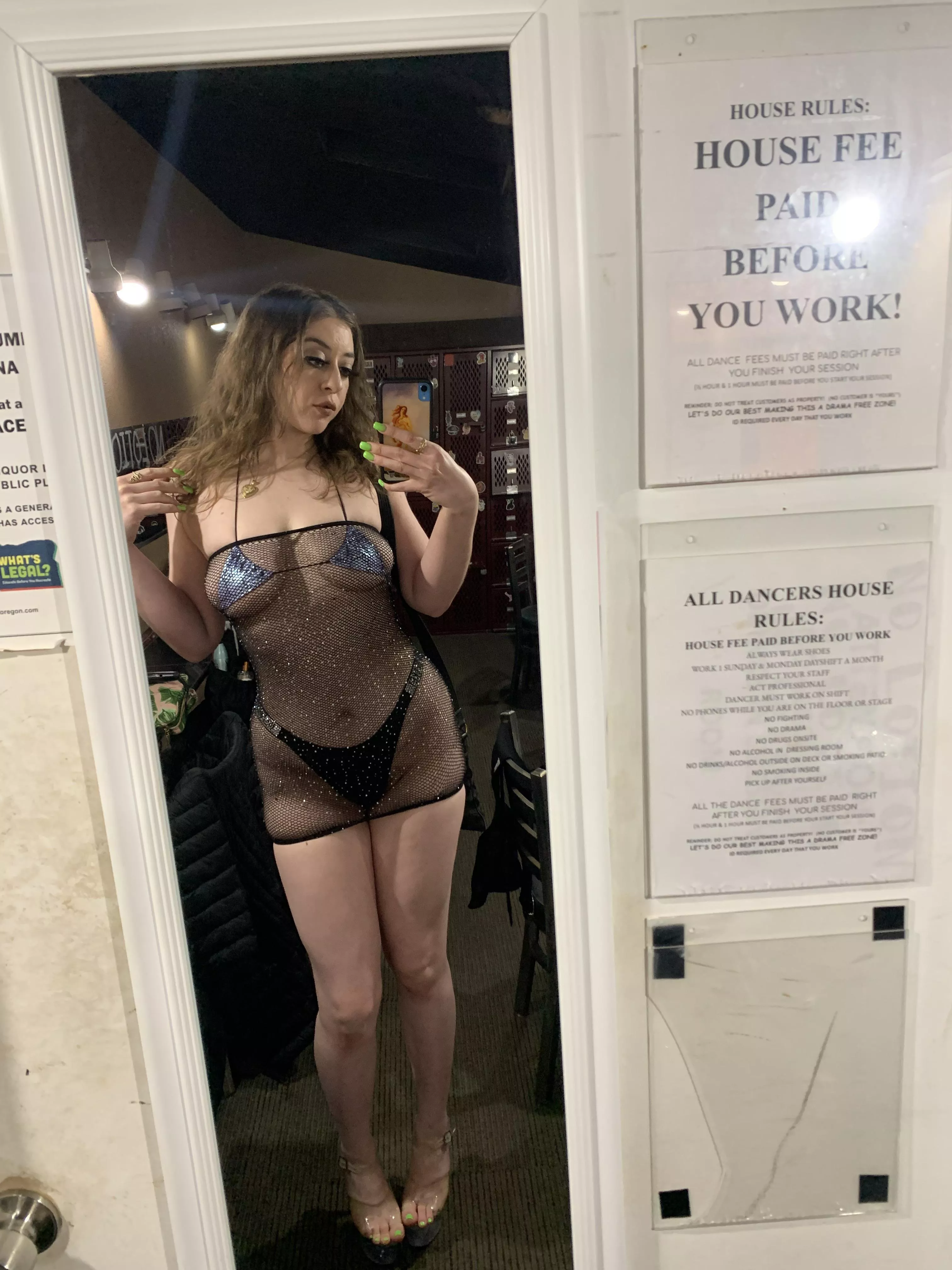 Under boob at work ?