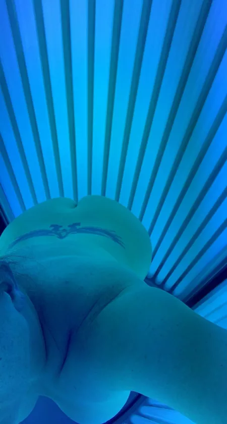 Under the scrubs tan