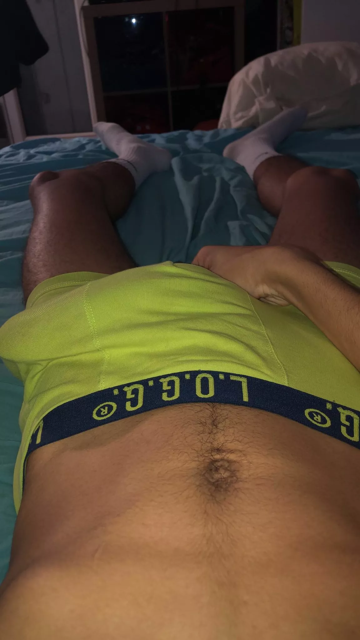 Underwear full, balls full too