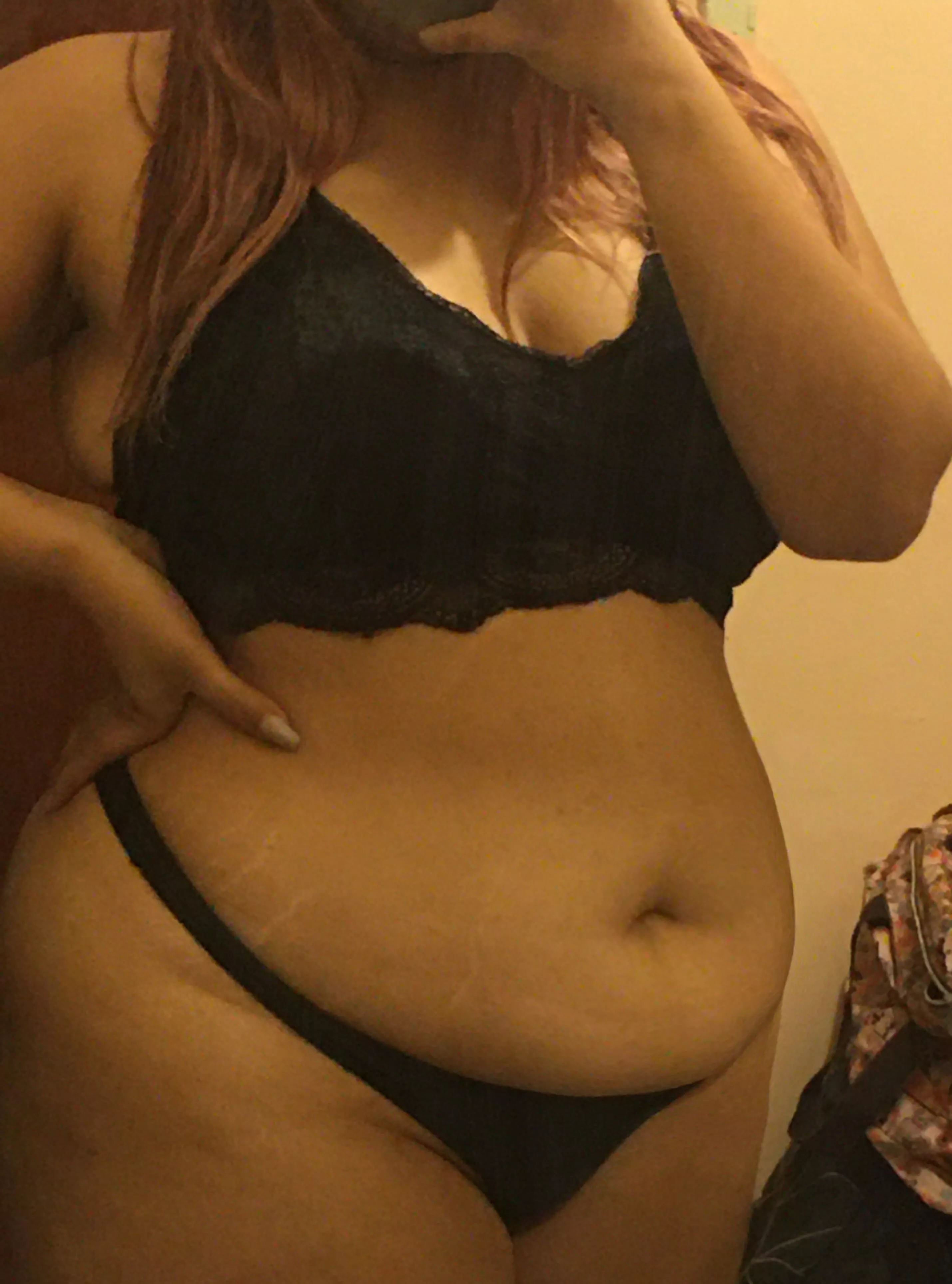 Underwear is the only fitting thing in my closet