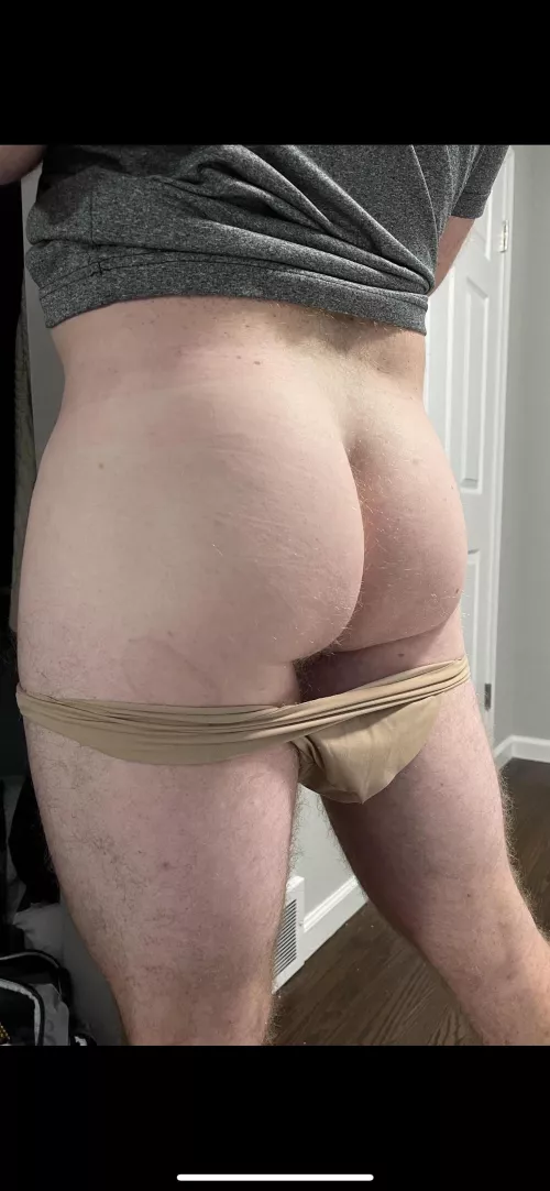Undies pulled down Undies pulled down