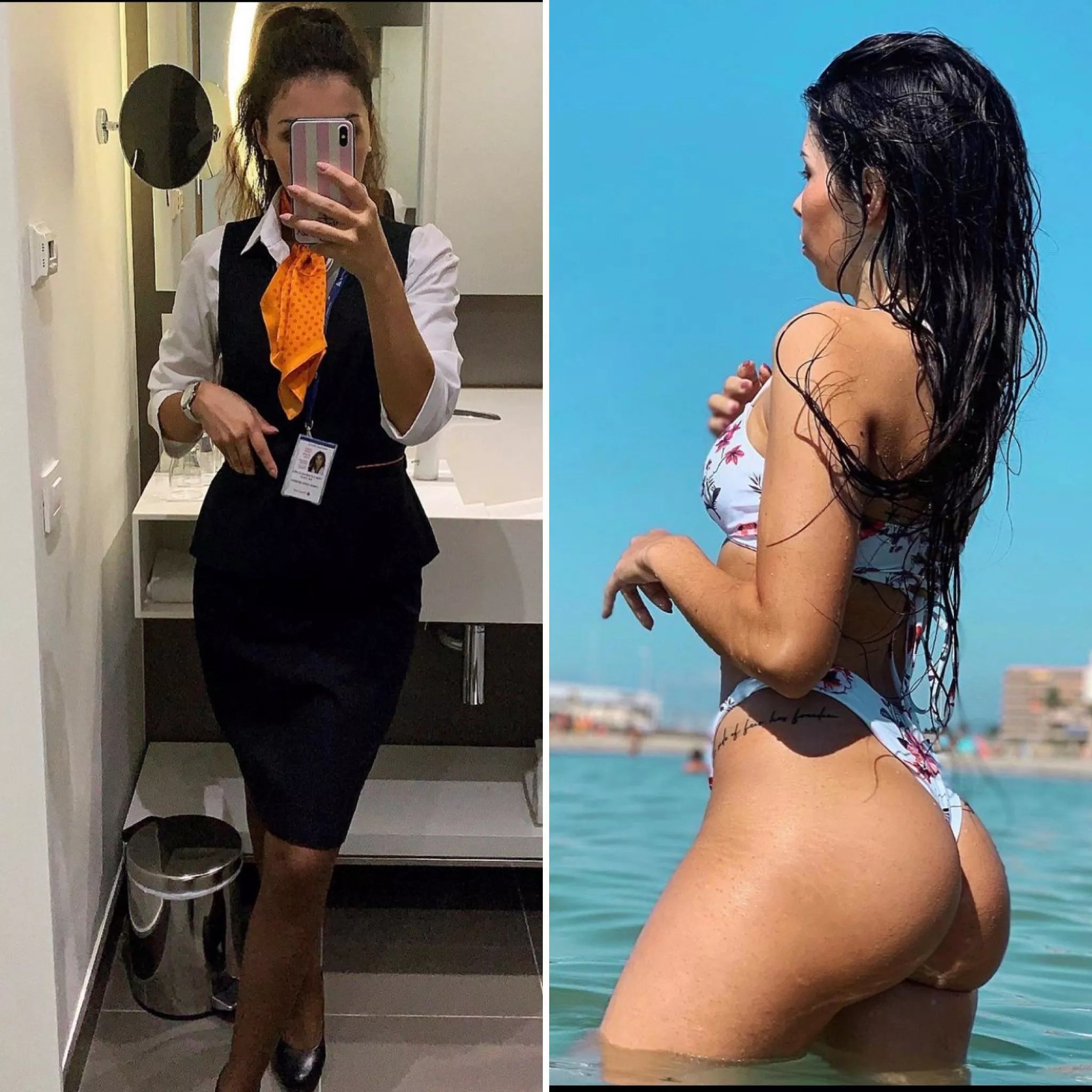 Uniforms and bikinis Uniforms and bikinis