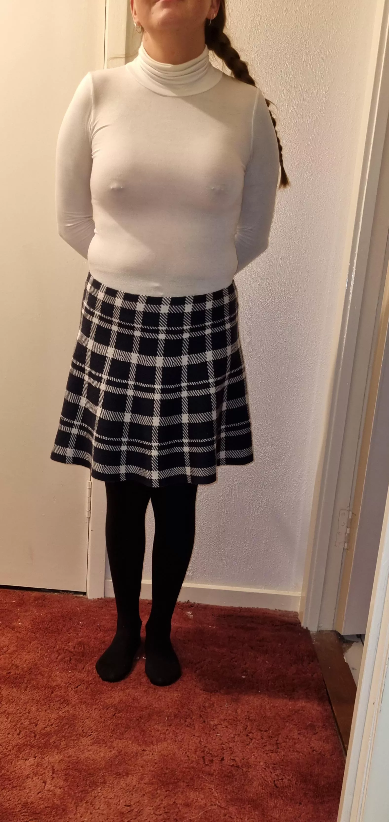 Up and ready for work 😋. Bit revealling??