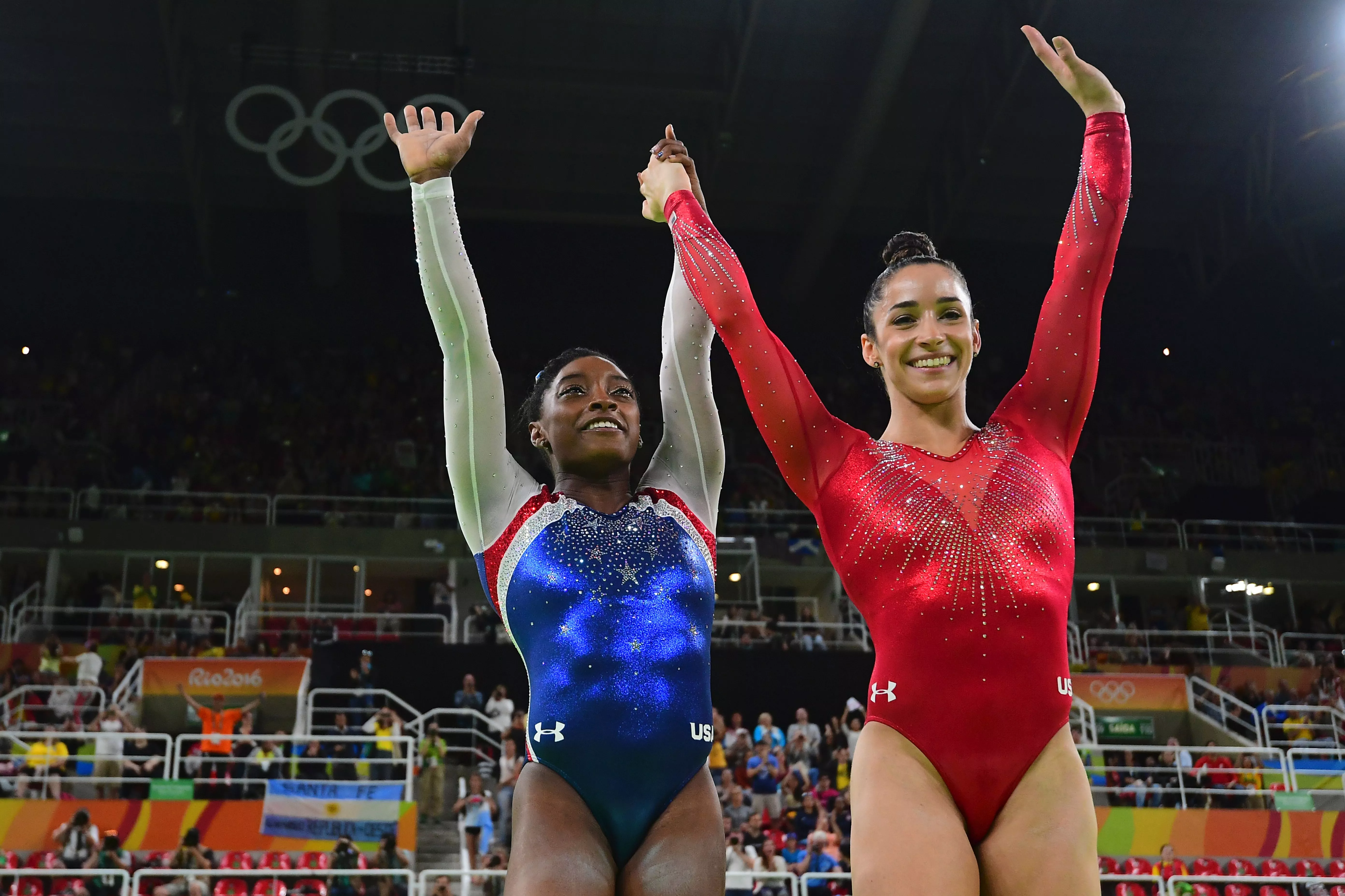 Us Gymnasts Simone Biles And Aly Raisman At The 2016 Olympics Nudes