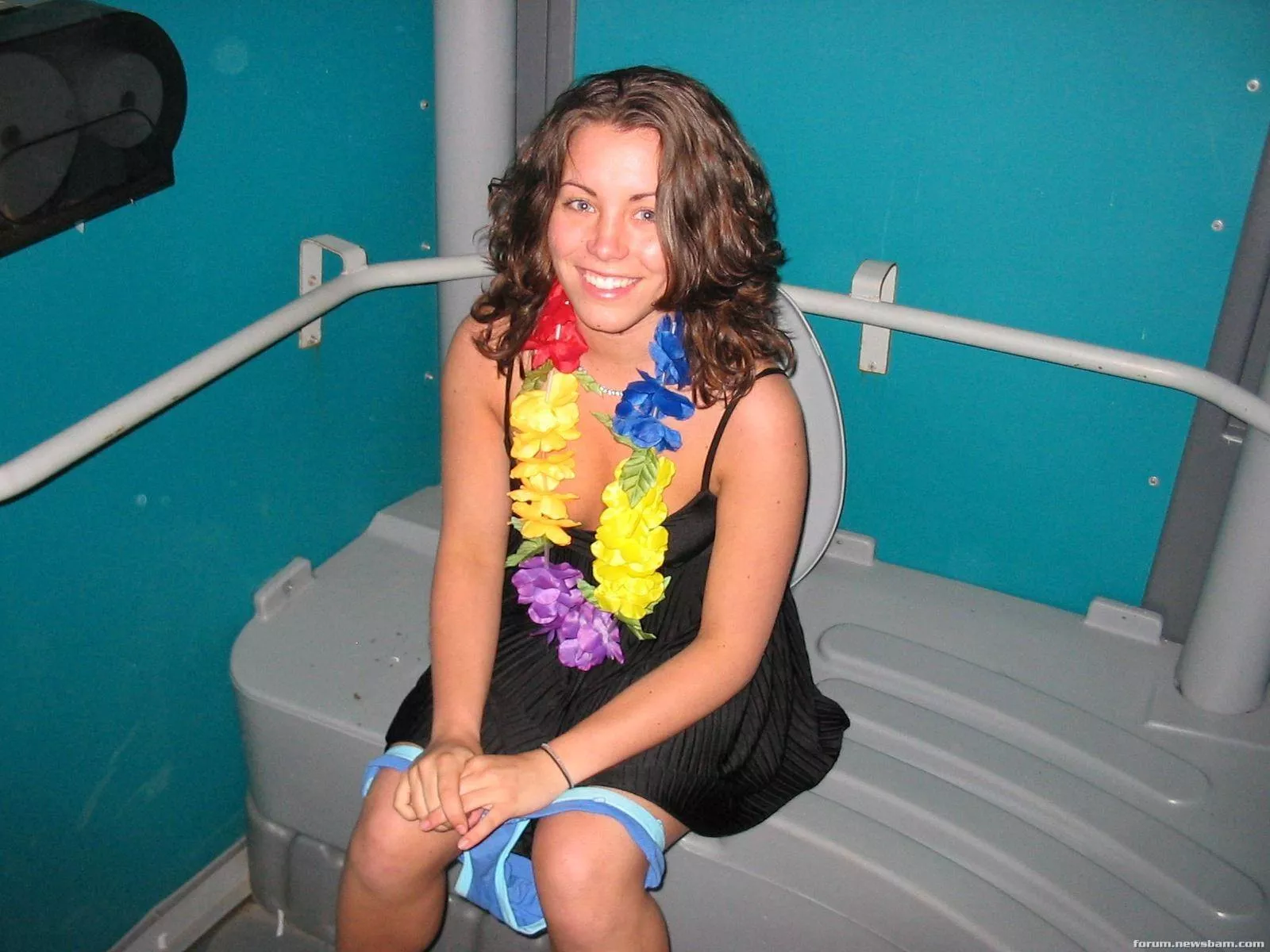 Using a portapotty Using a portapotty