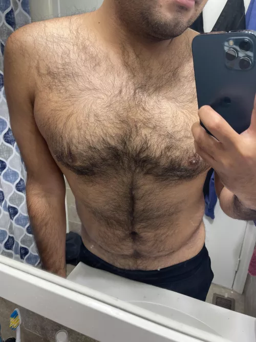 Usually donโt show frontal but thought why not ๐