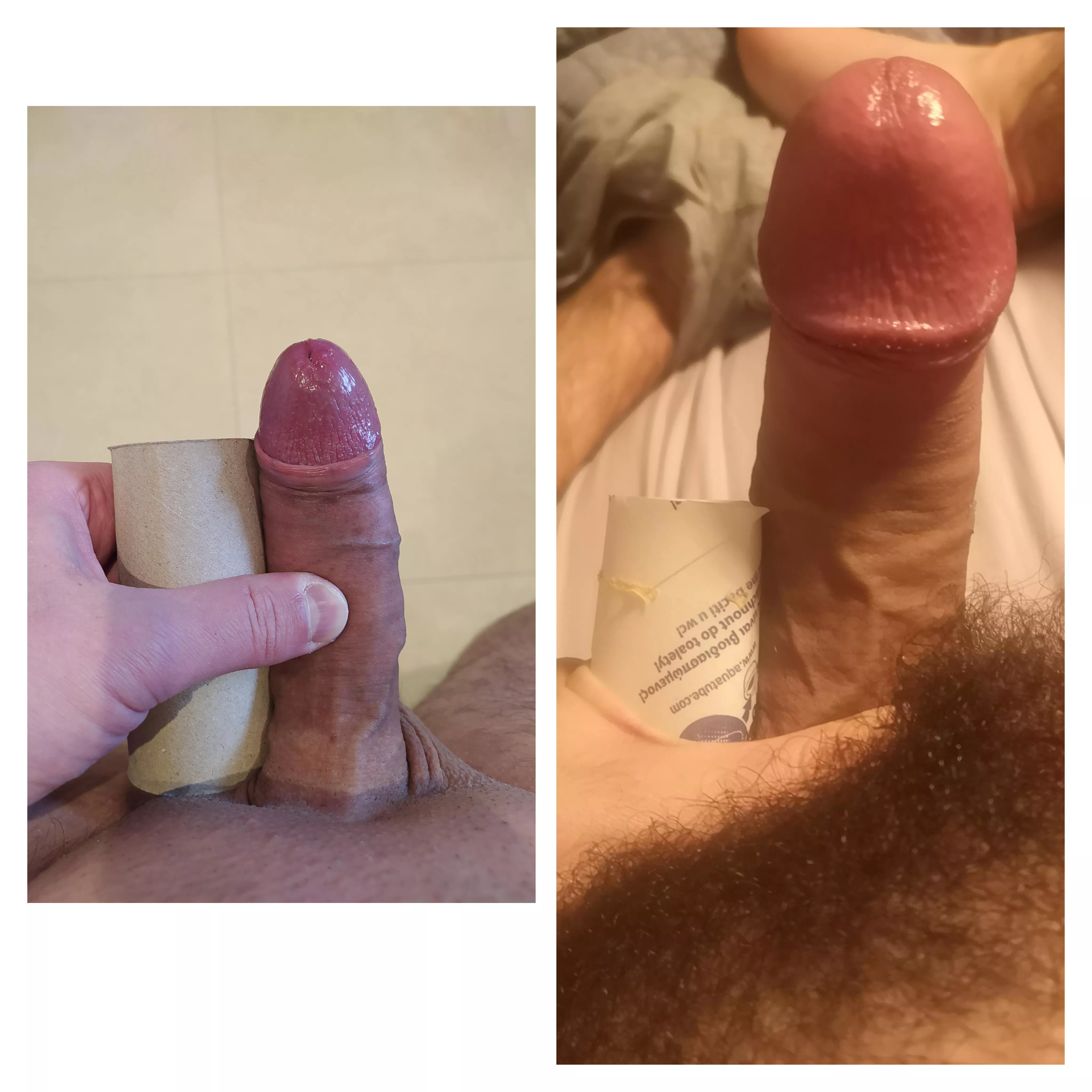 u/ynboy (left) vs u/CuriousM897 (right) - girth is king