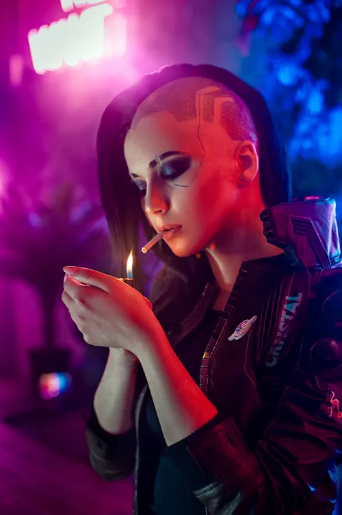 V from Cyberpunk 2077 by Oichi