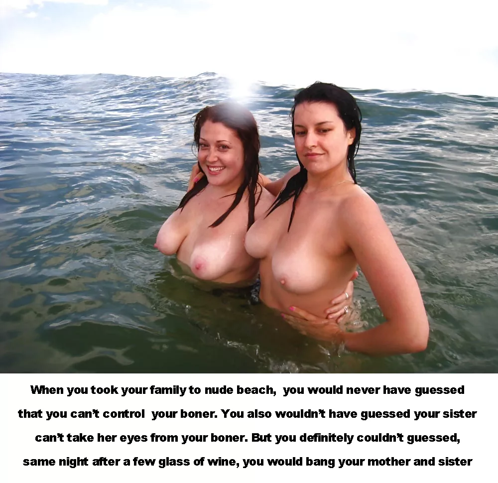 Vacation Sex with Mom&Sis
