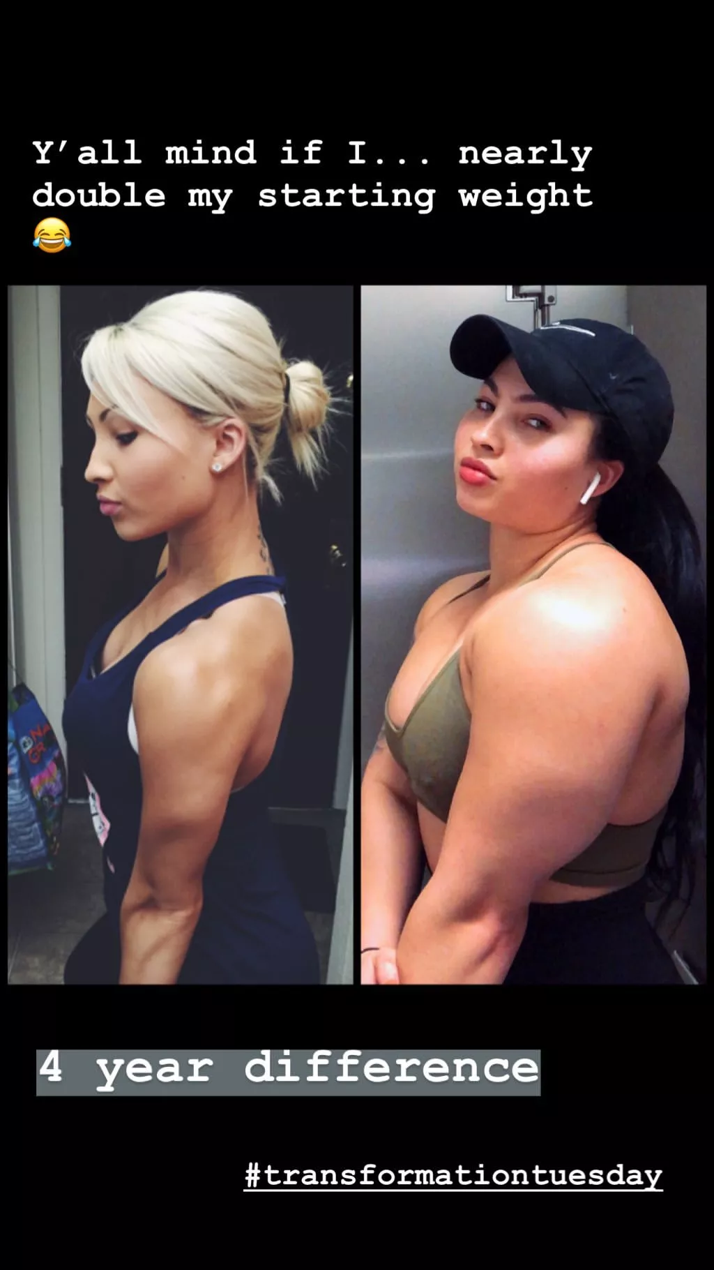 @vannamaefitness (4 years) @vannamaefitness (4 years)