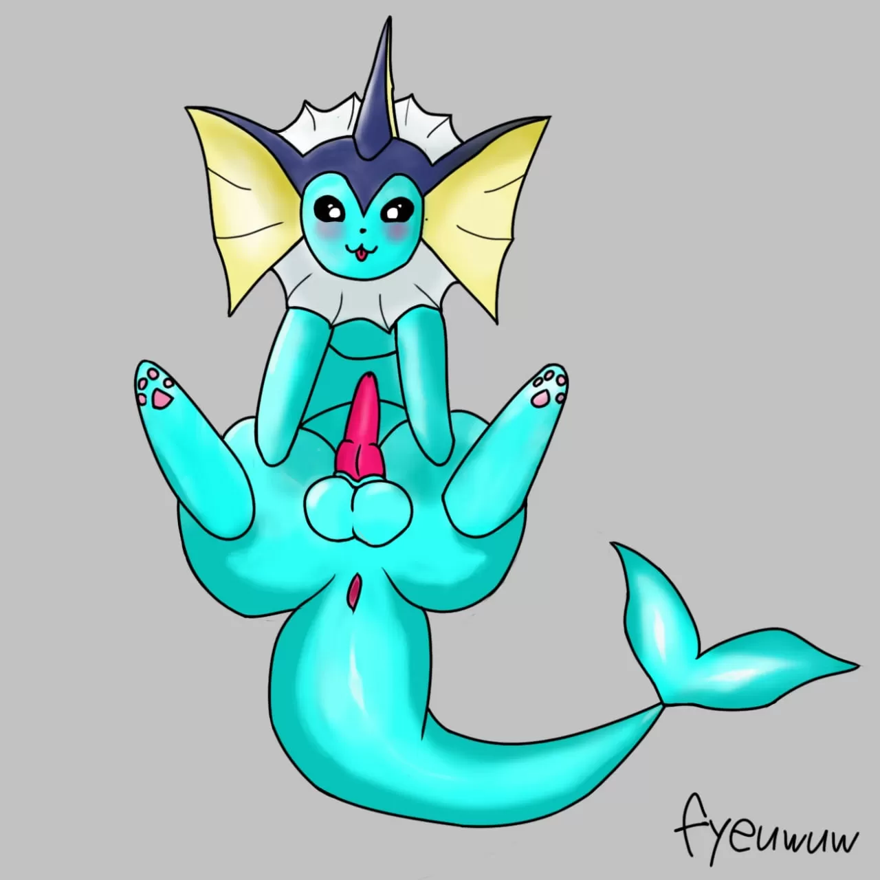Vaporeon by (fyeuwuw) Vaporeon by (fyeuwuw)
