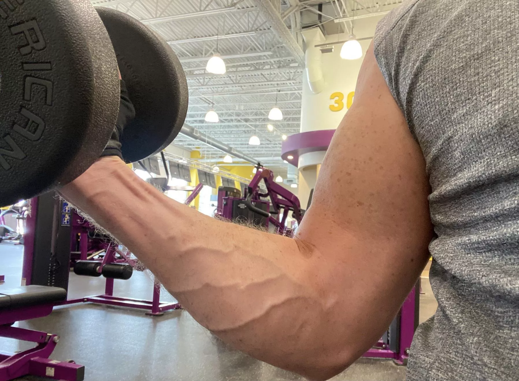 Vascularity from a good pump today
