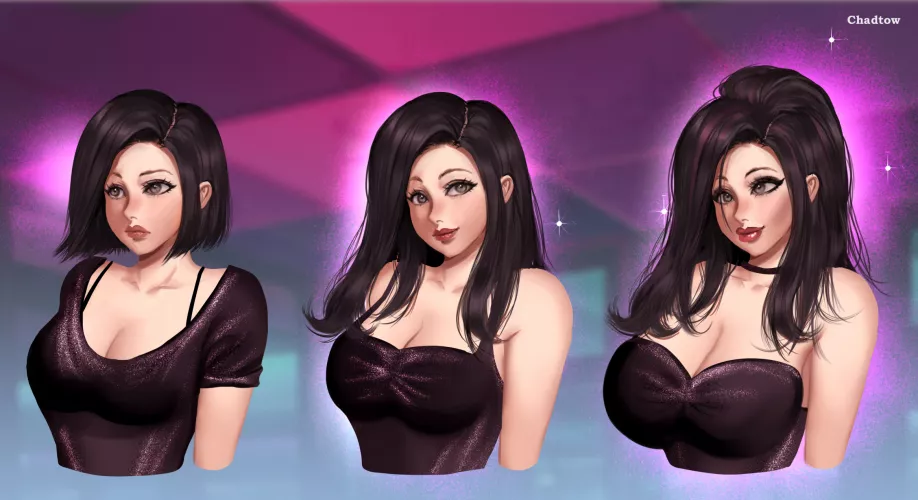 Velvet Bimbofication - bimbofication, breast expansion - Chadtow