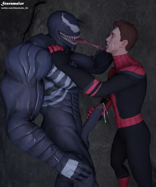Venom finally meets Spider-Man. š