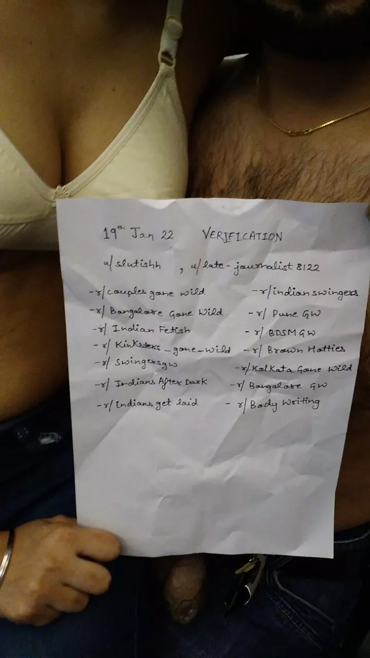 Verification [M][F][oc]... Let us know if we get the tag