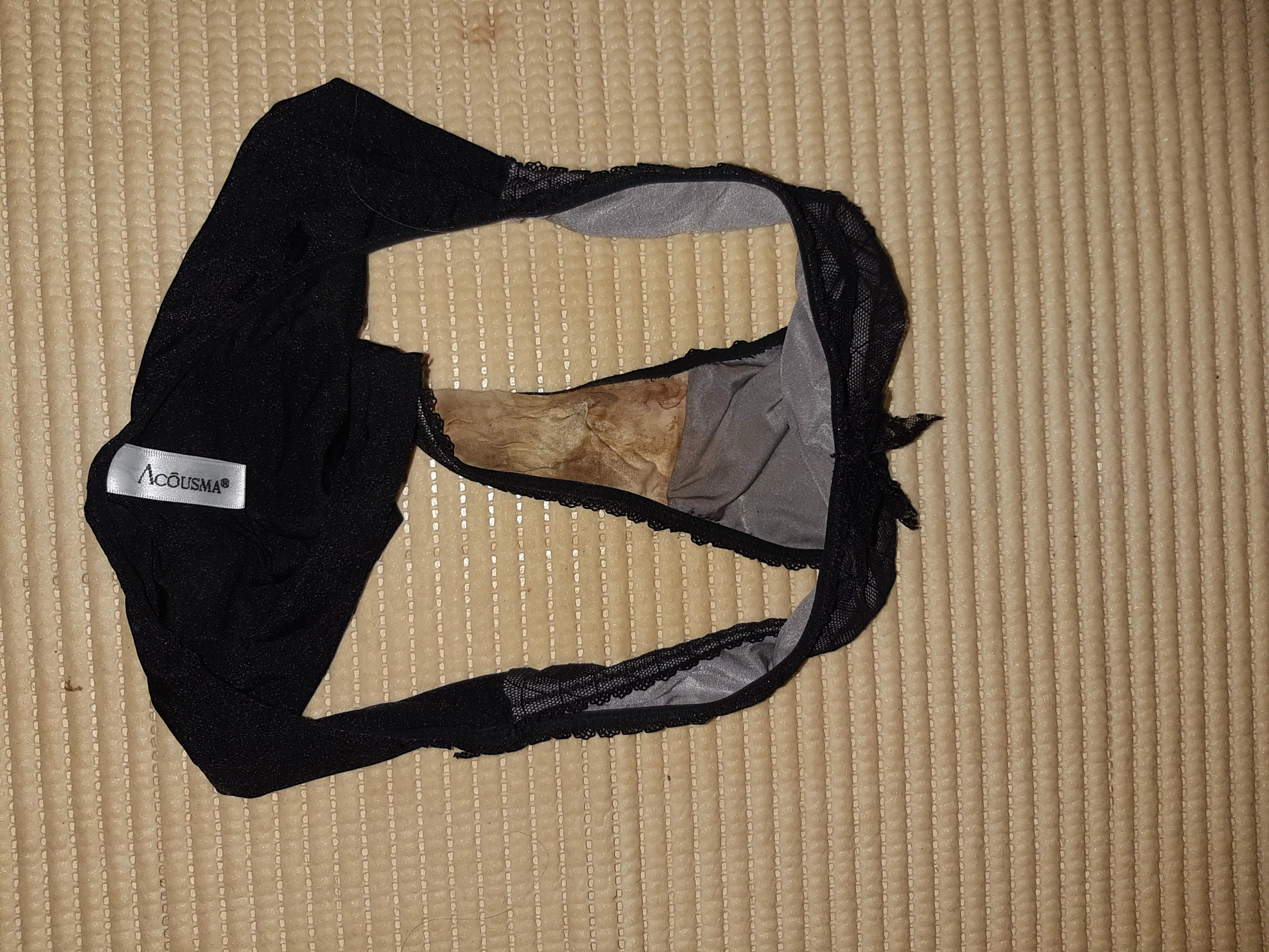 Very soaked sister's pantie