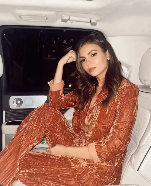 Victoria is ready for some hot backseat sex Victoria is ready for some hot backseat sex