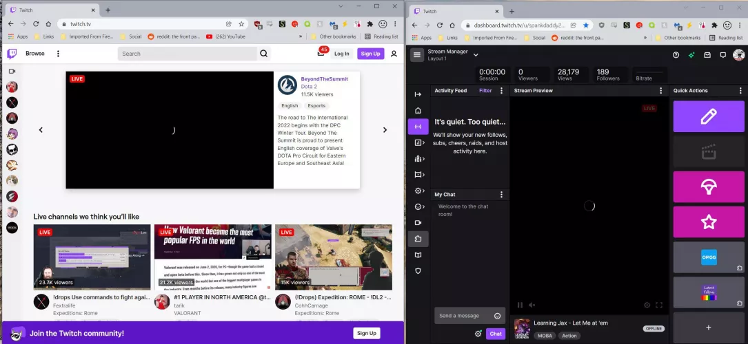 Video will not play - Deleting the twitch cookies was working, but today it's not the fix. Can anyone offer help?