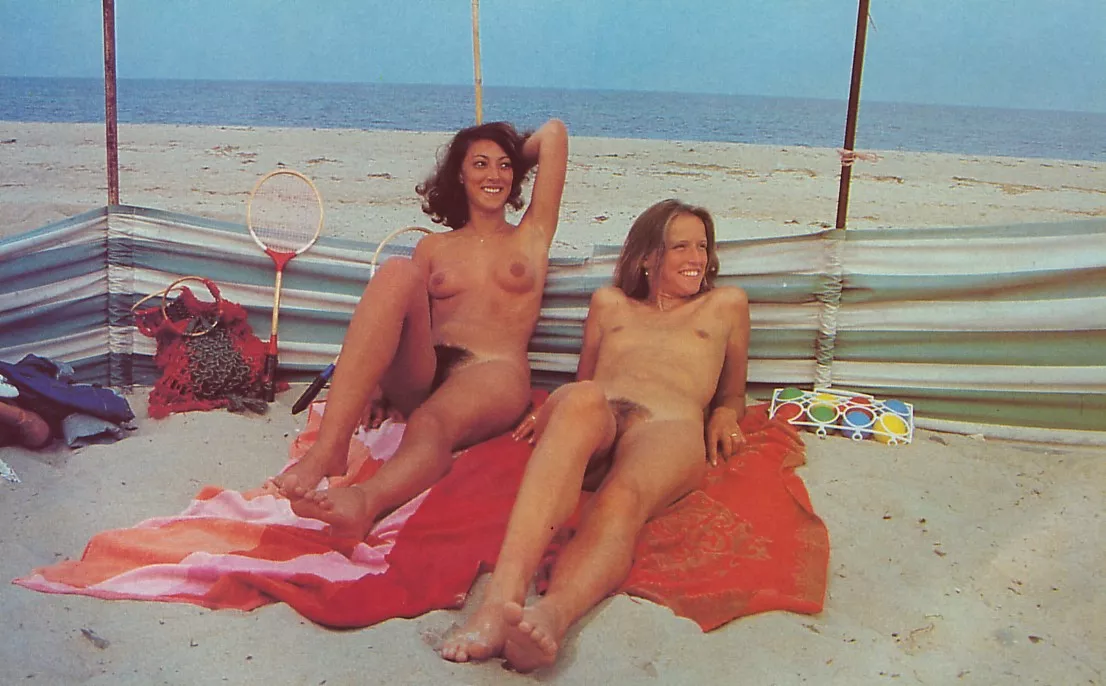 Vintage day at the nude beach Vintage day at the nude beach