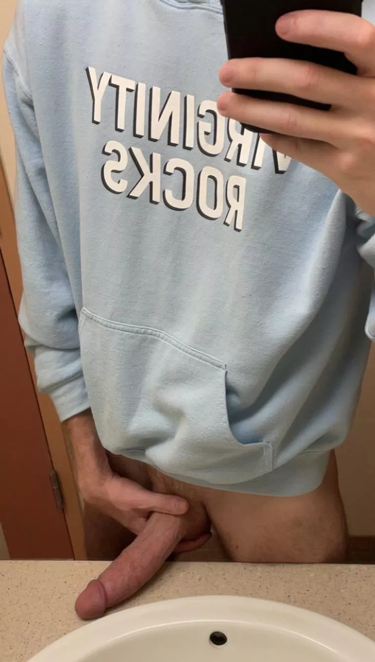 Virginity rocks but so does my cock