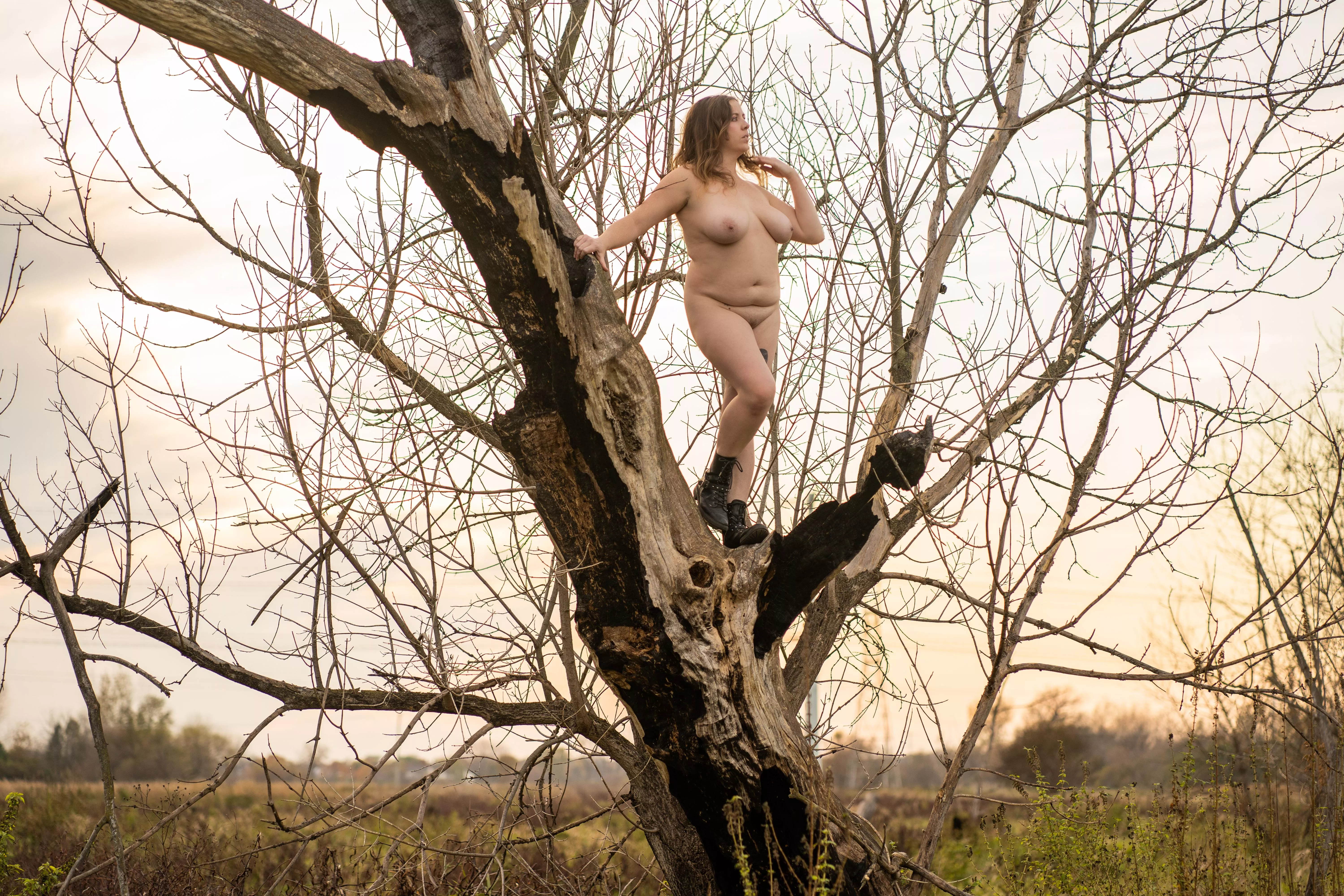 Visiting the prairie before snow hit.