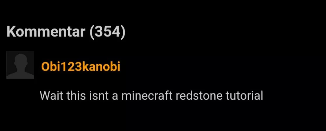 Wait it's not?