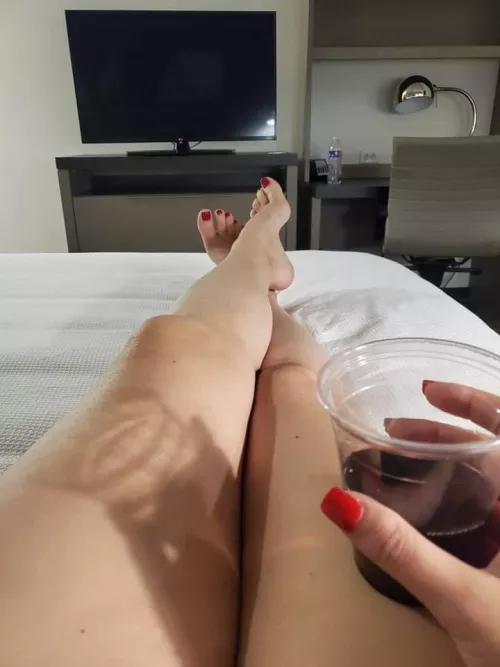 Waiting for him