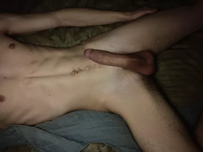 Waiting for you to come lay down and worship it.