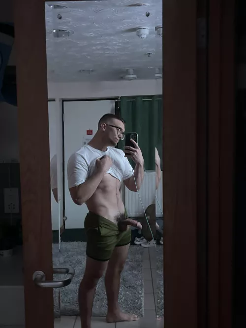 Waiting for you to cum over