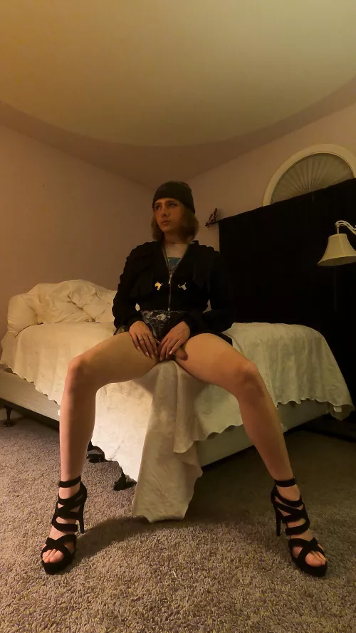 Waiting for you to rip my clothes off