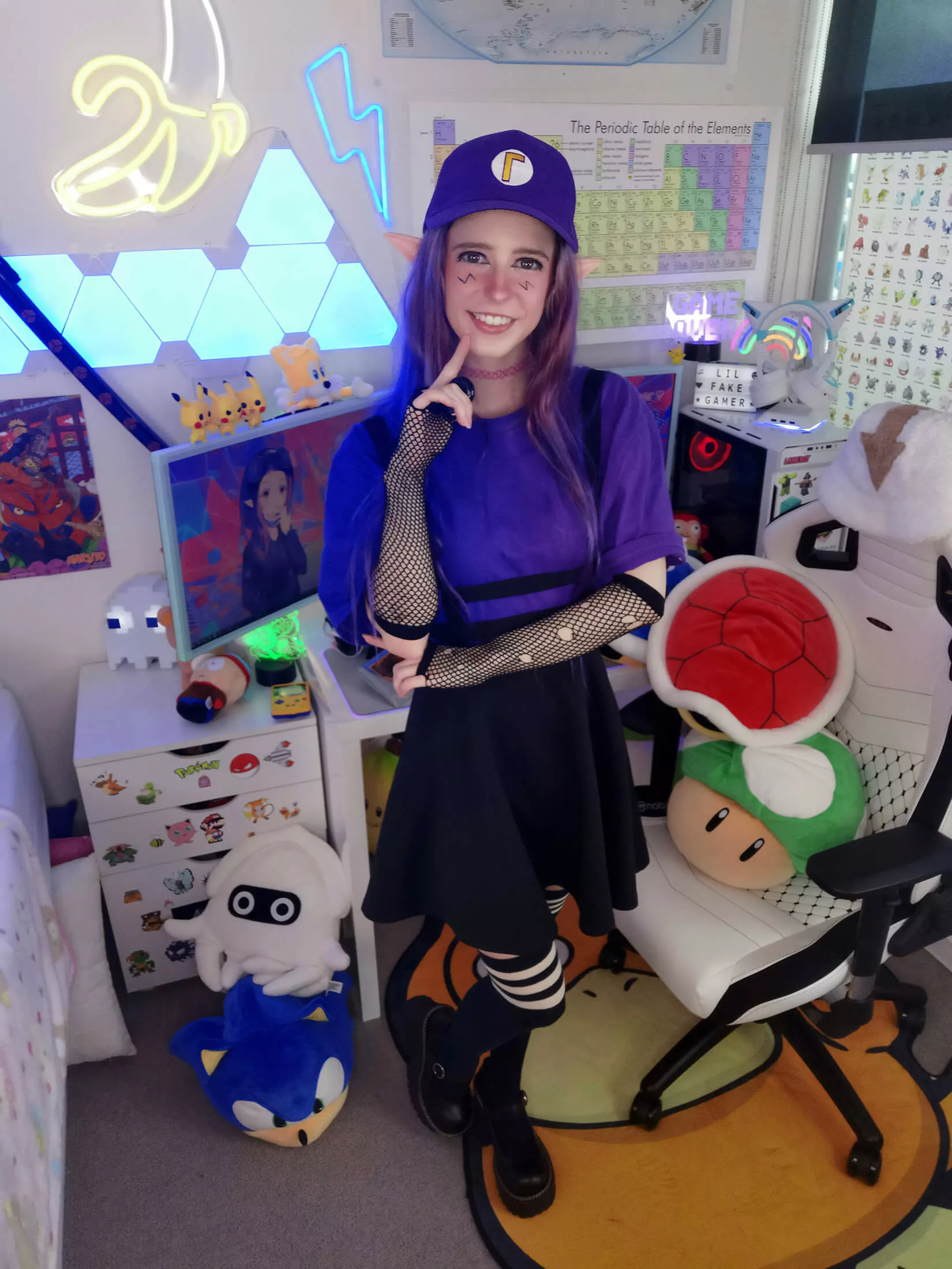 waluigi got them black thigh highs πβ€οΈ waluigi got them black thigh highs πβ€οΈ