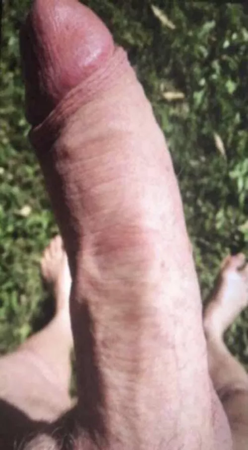 Wandering around outside naked with this need a girl to help me out