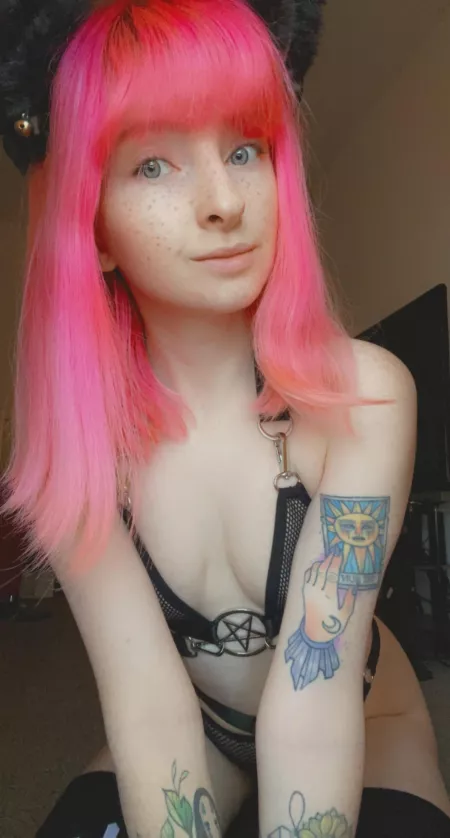 wanna come over and play with an emo catgirl???