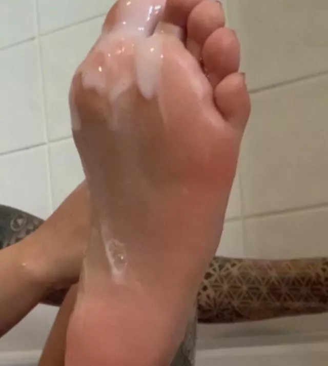 Soles cum on my Hottest feet