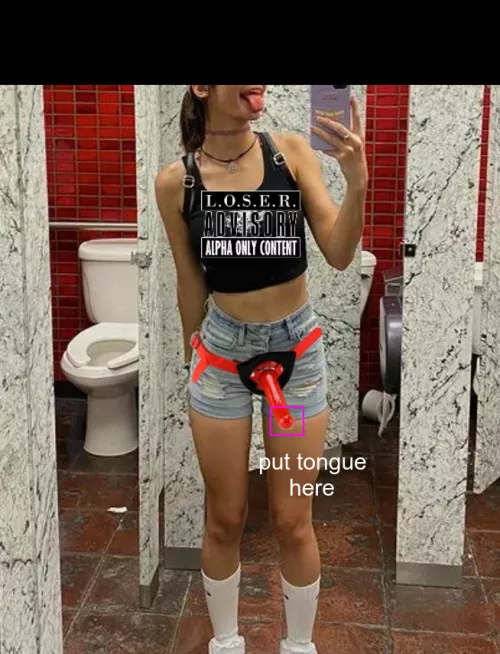 wanna do doggy in the bathroom doll?😏👉👉