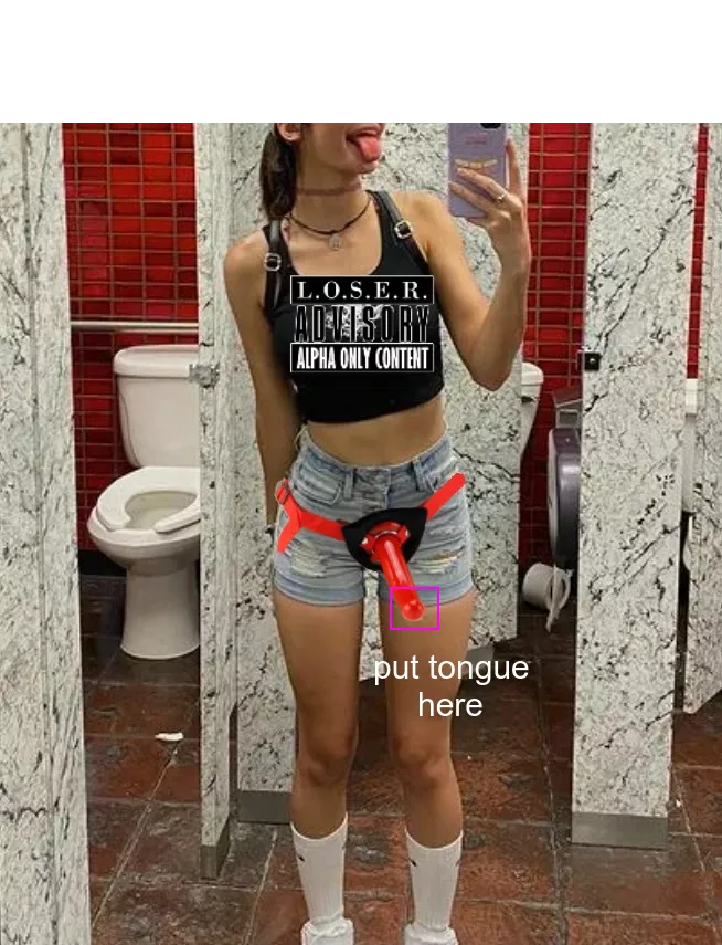 wanna do doggy in the bathroom doll?😏👉👉