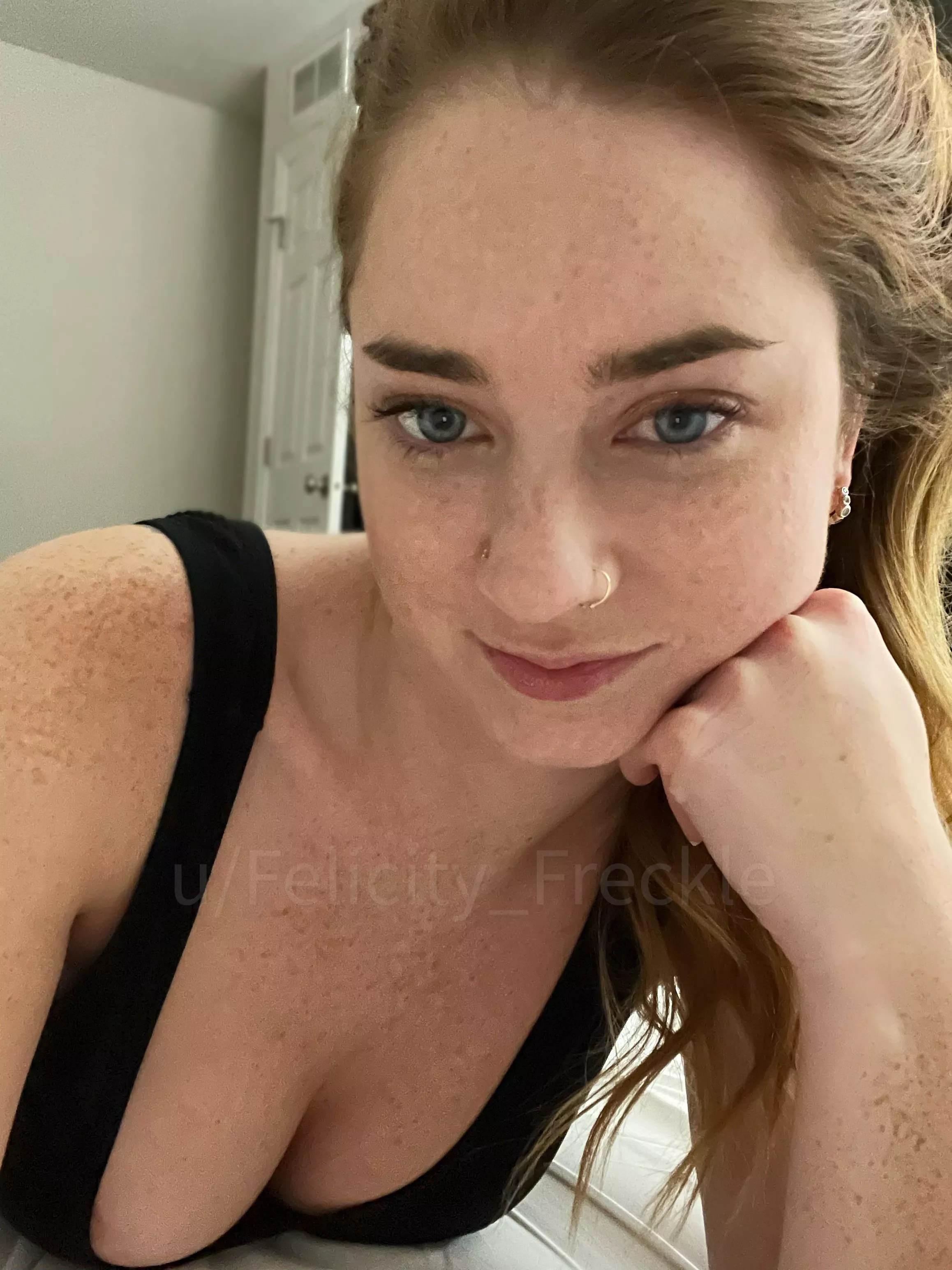 Wanna get in bed and have me look at you like this?