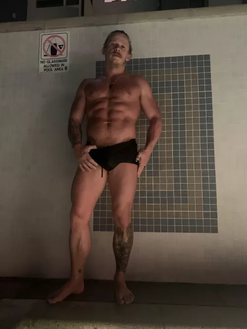 wanna get in the hot tub with me?