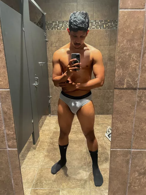 Wanna jerk- I mean, workout w/ me? π