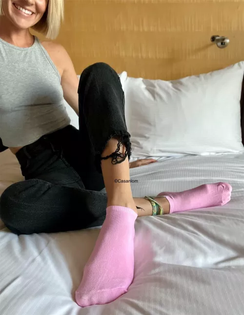 Wanna know what else I have that’s pink?