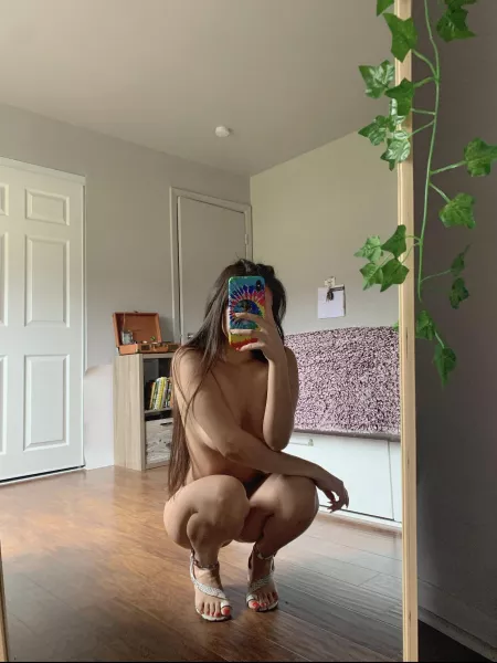 Wanna lick them with my heels on?π