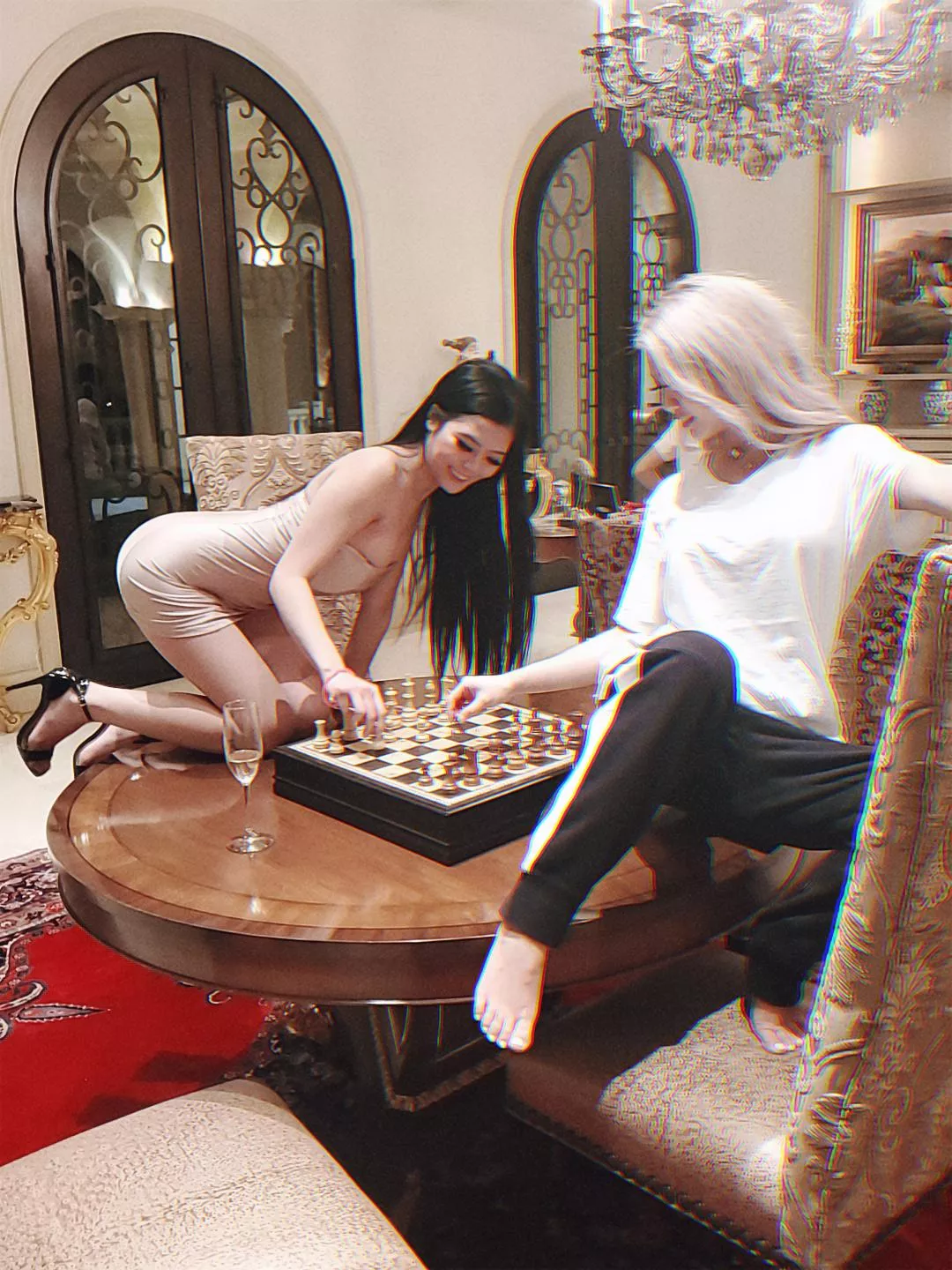 Wanna play chess with us? Wanna play chess with us?